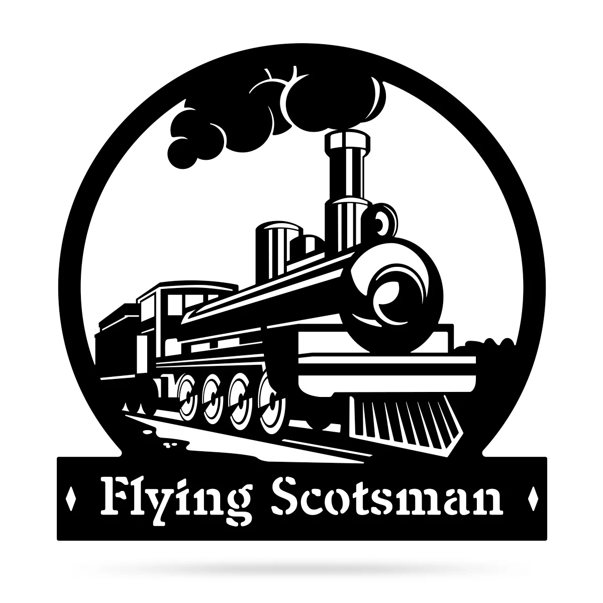 Steam Train Monogram - Image 5