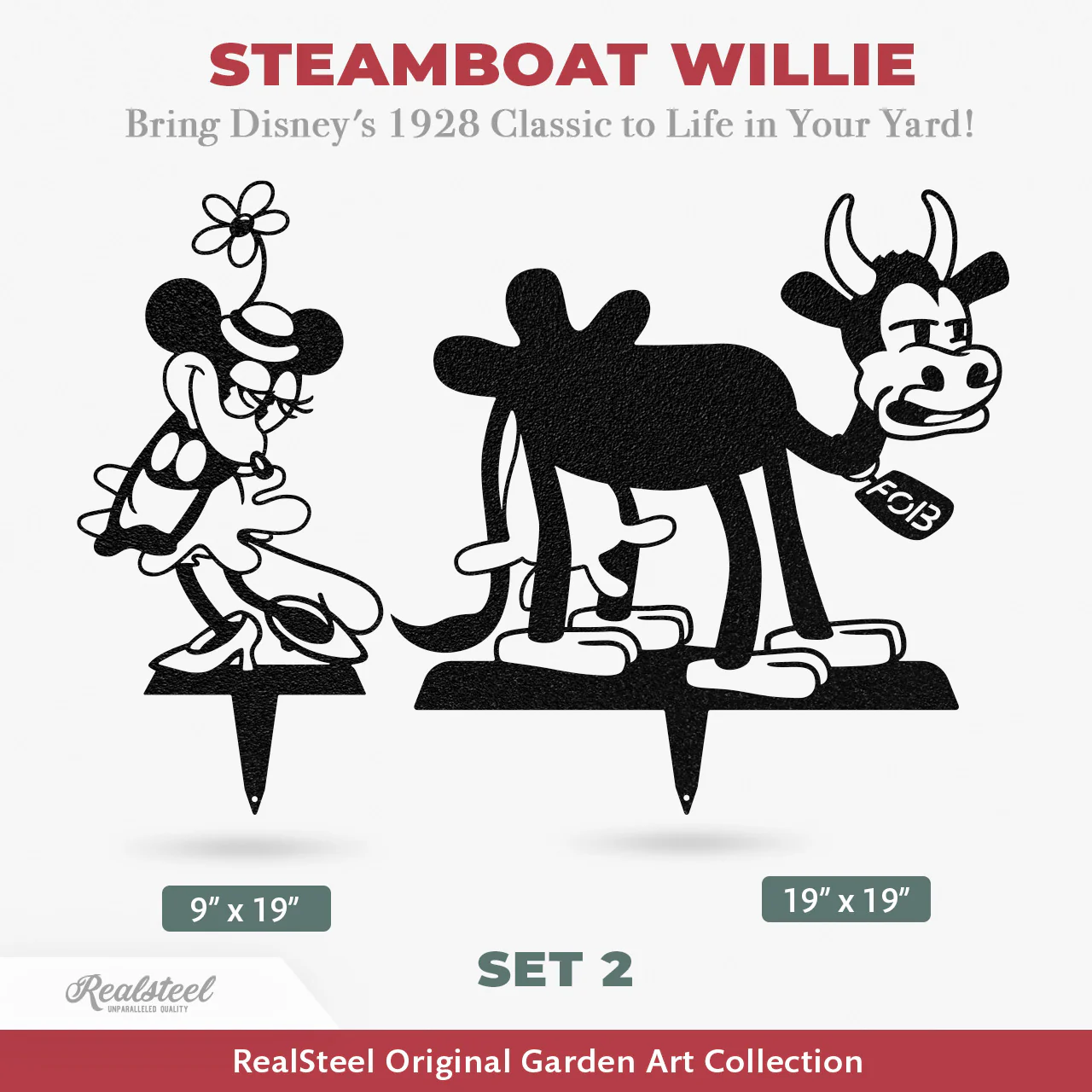 Steamboat Willie - A Tribute to the First Mickey Mouse - Set 2 - Image 3