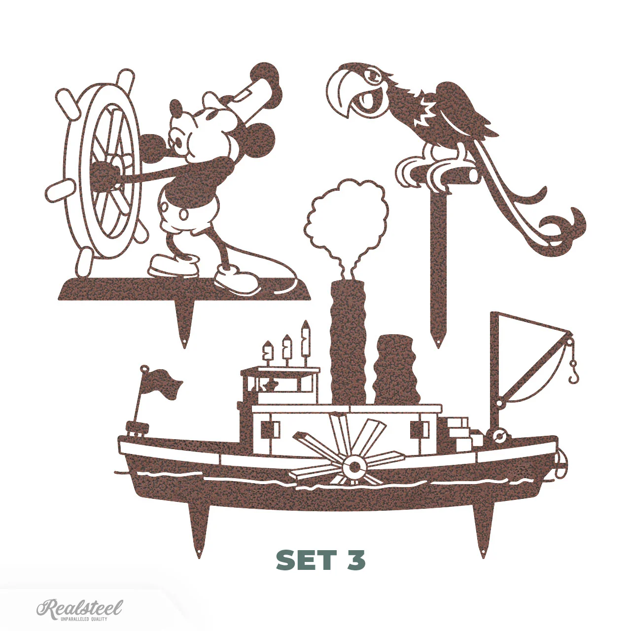 Steamboat Willie - A Tribute to the First Mickey Mouse - Set 3 - Image 6