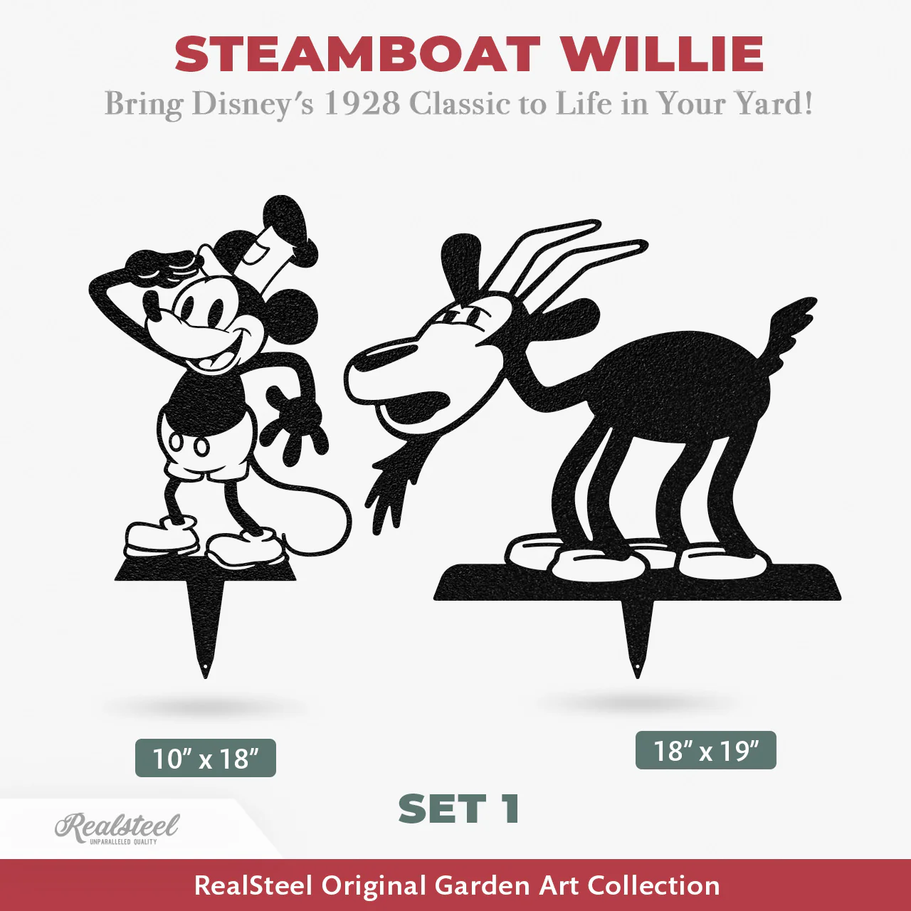 Steamboat Willie - A Tribute to the First Mickey Mouse - Set 1 - Image 3
