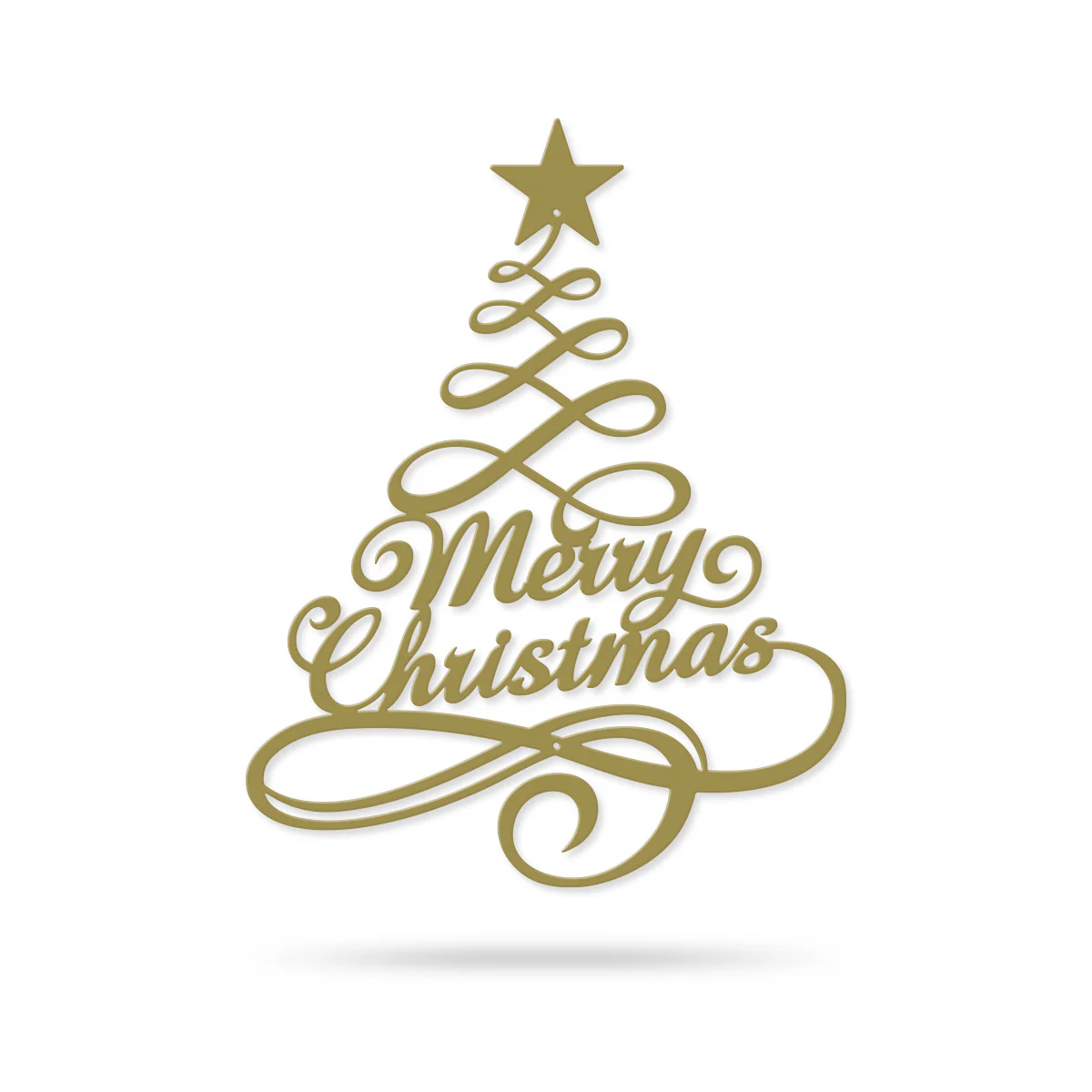 Swirly Christmas Tree Wall Decor - Image 7