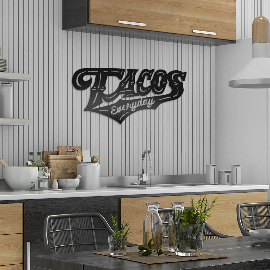 Tacos Everyday Wall Art