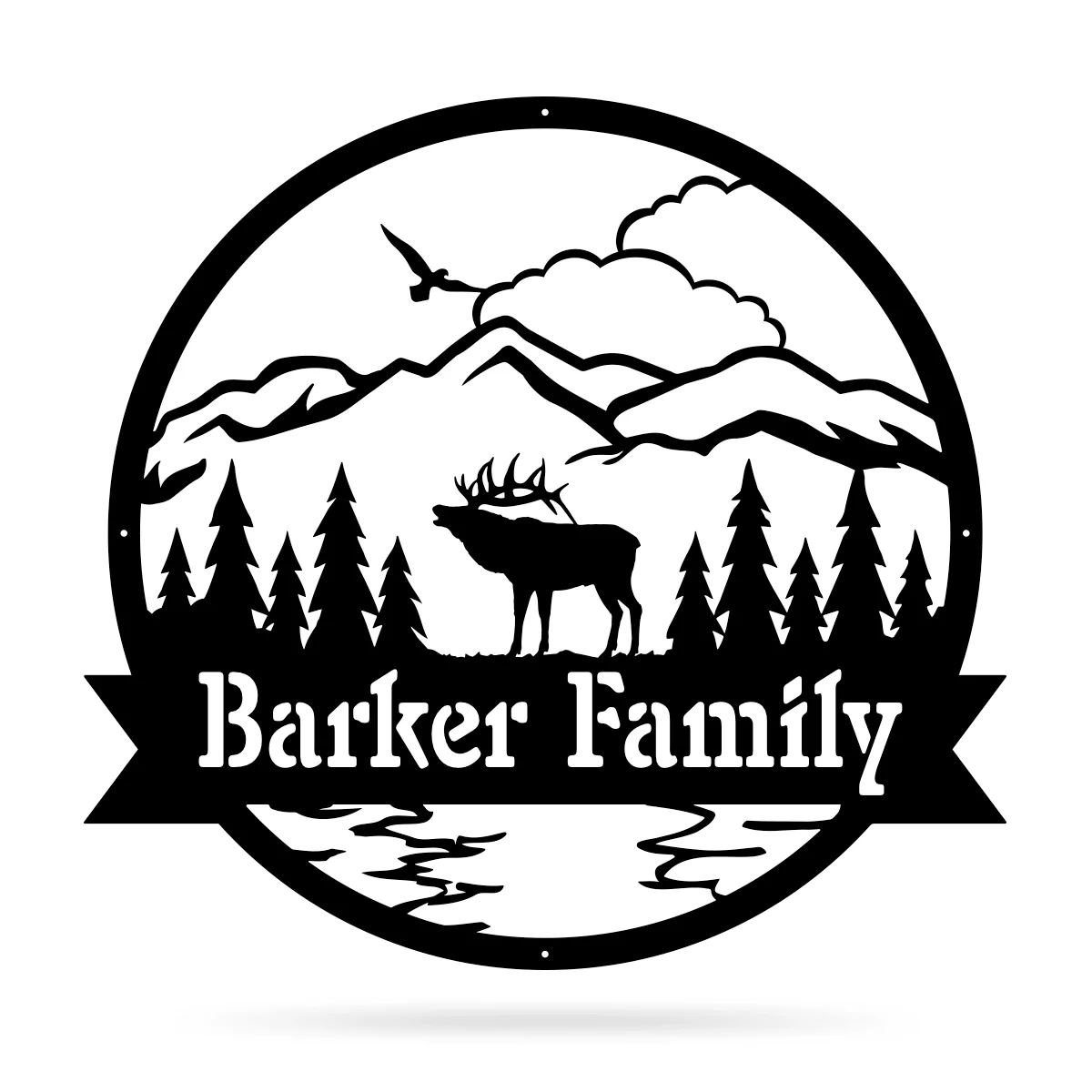 Great Outdoors Elk Monogram - Image 6