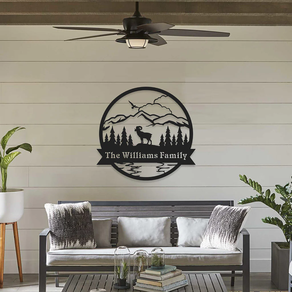 Great Outdoors Bighorn Sheep Monogram - Image 3