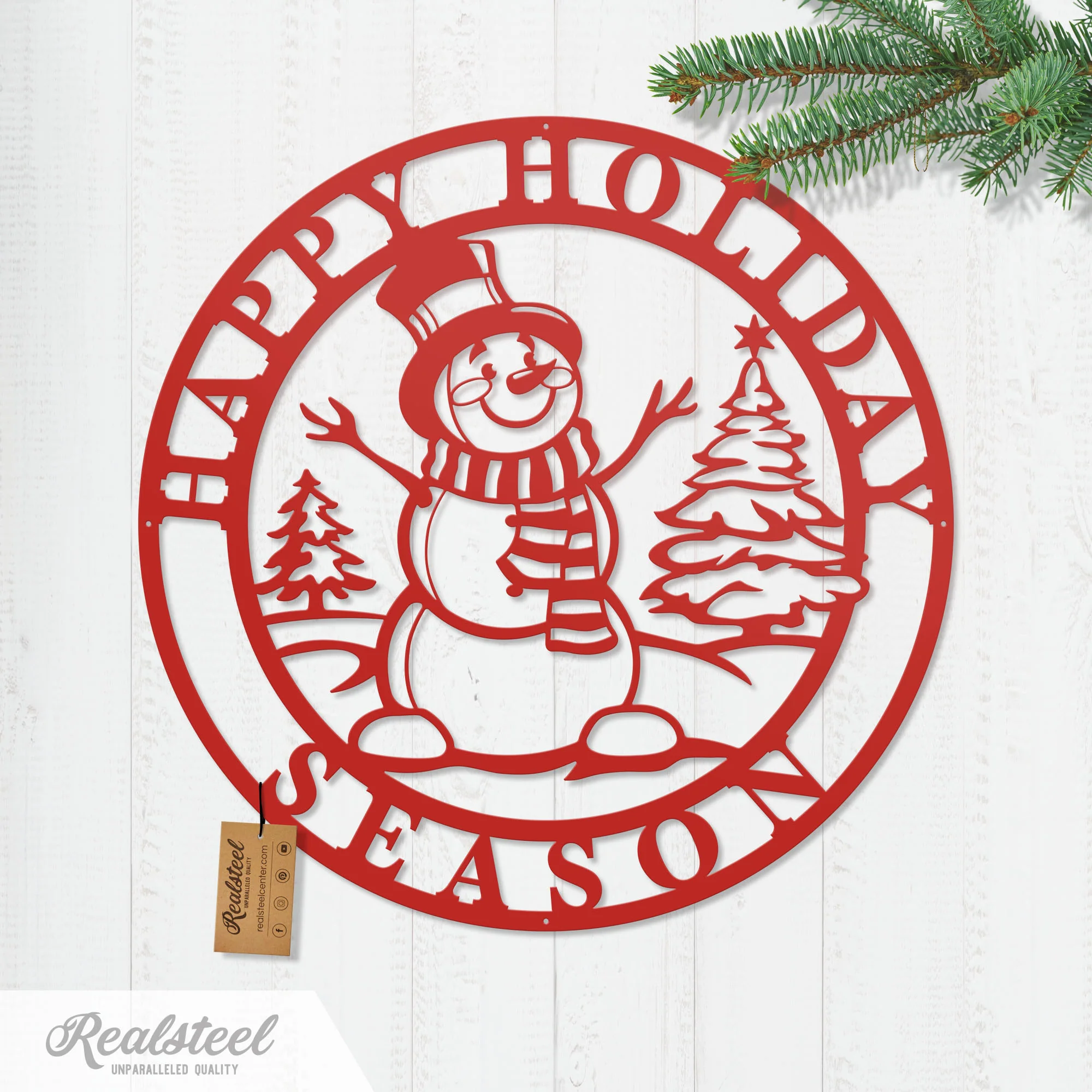 The Happy Holiday Season Snowman - Image 6