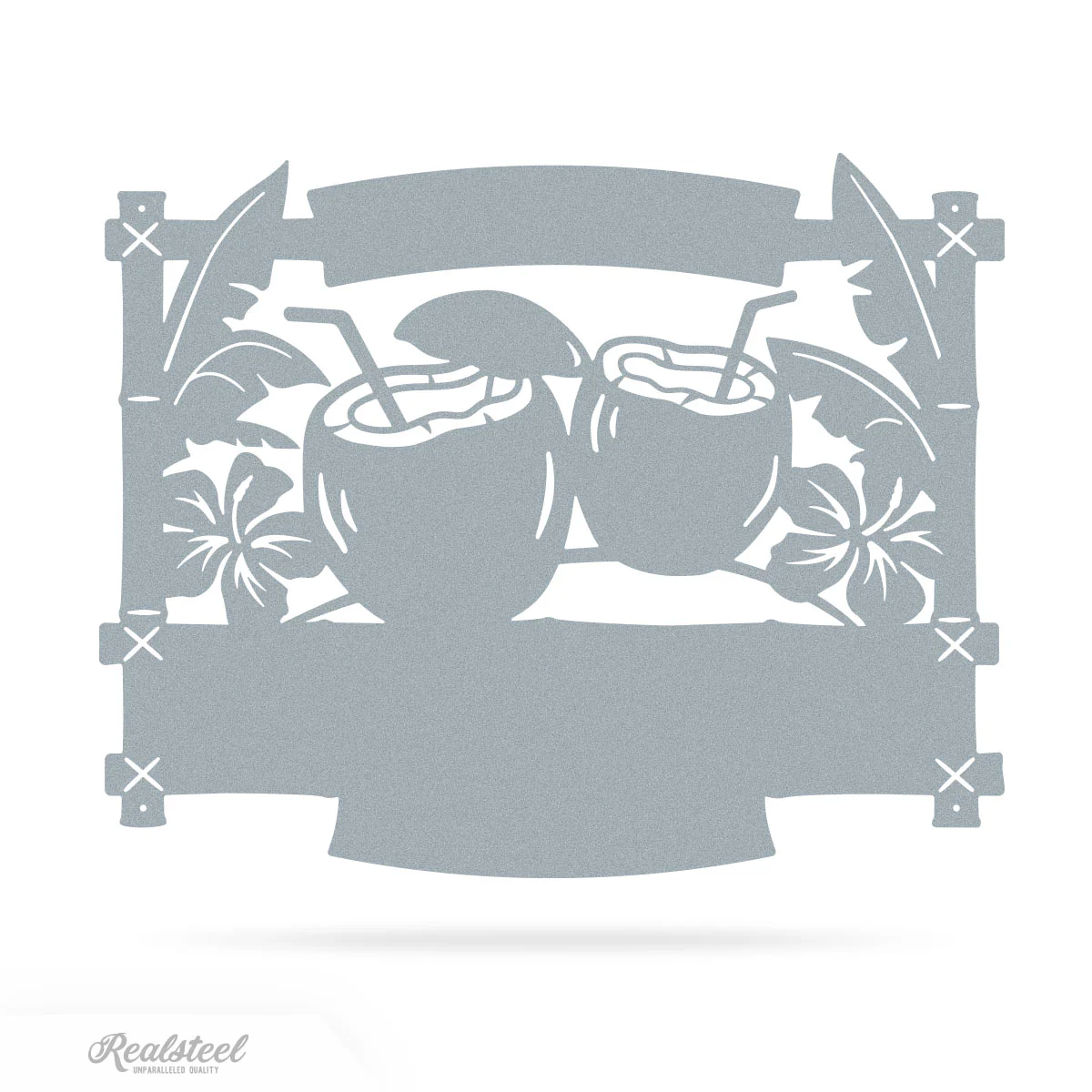 Tiki Bar Coconut Monogram - Image 4