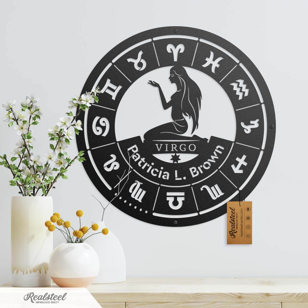 Virgo - Zodiac Monogram - Image 4
