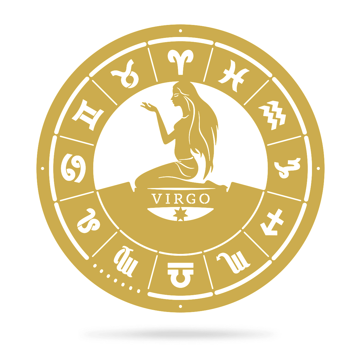 Virgo - Zodiac Monogram - Image 8
