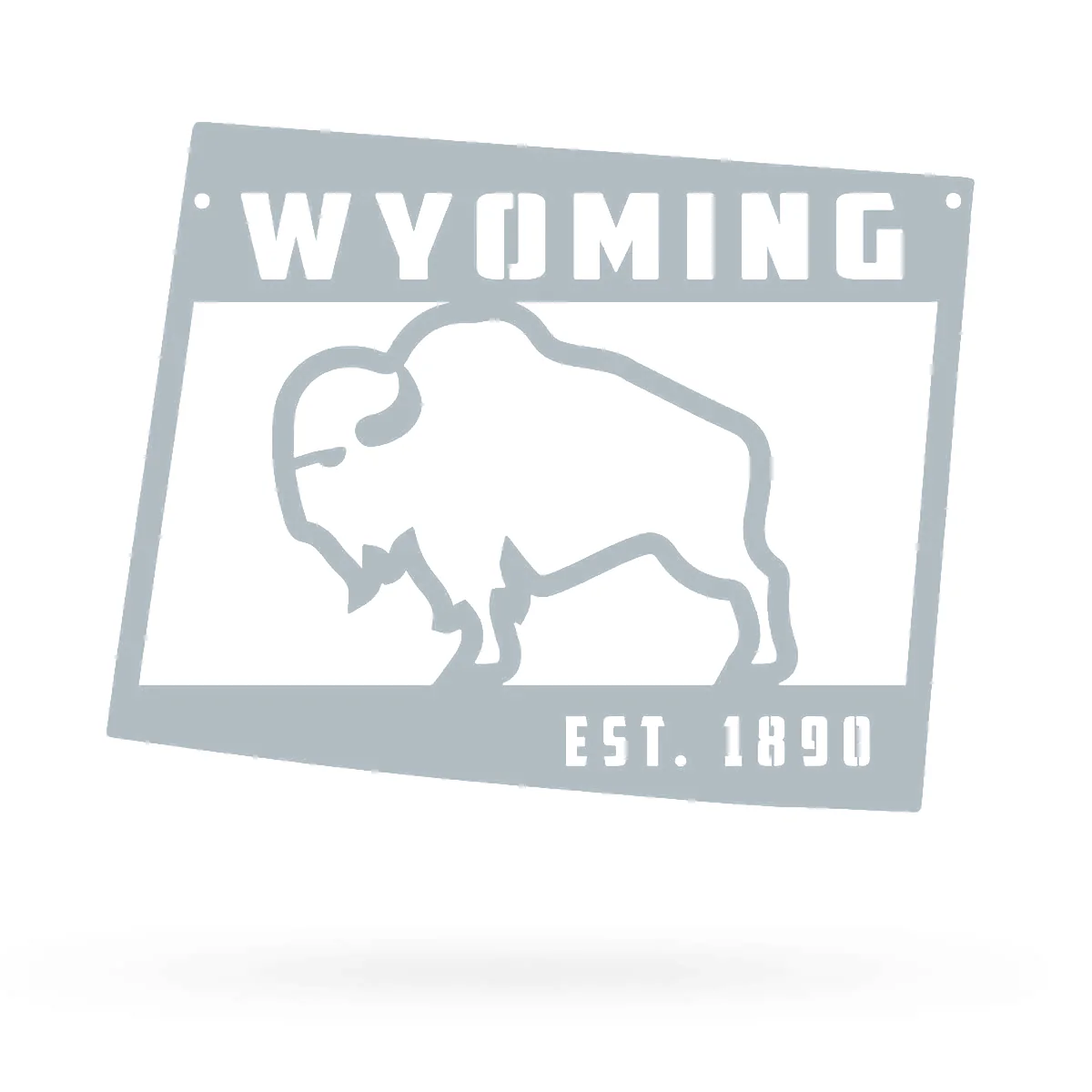 Wyoming State Metal Décor - Image 5